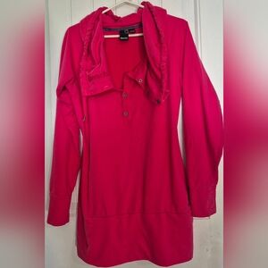 Womens Cowl Neck Bench Tunic Size Large
